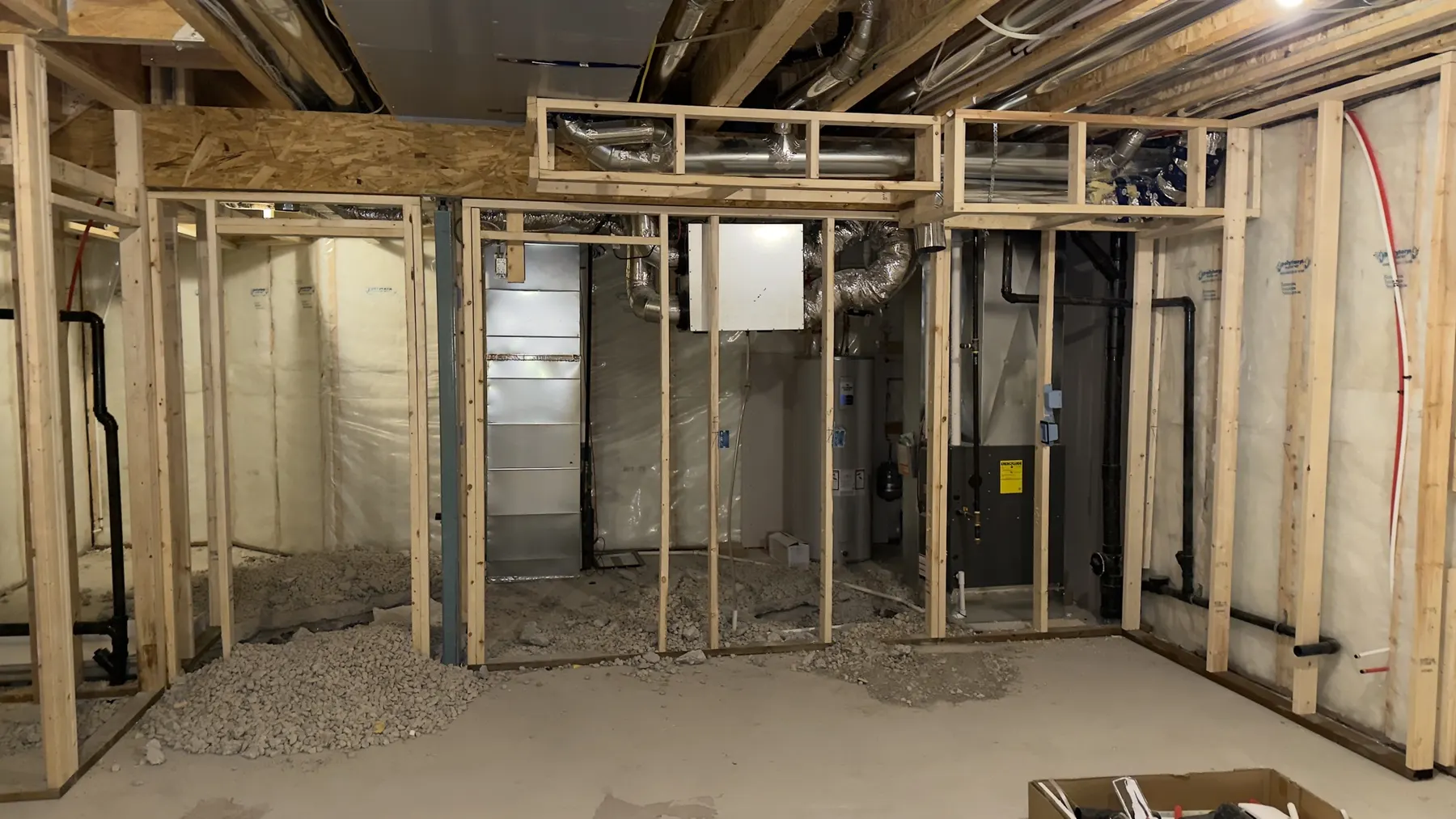 Framing around the mechanical